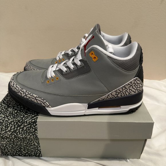 Jordan 3 Retro Cool Grey Size 11 - Picture 1 of 5
